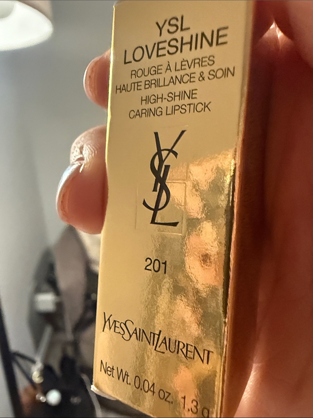 YSL Rouge Pur Couture Mini Lipstick Pink Tuxedo 1.3g New